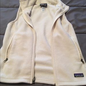 Patagonia Cream Vest: Small